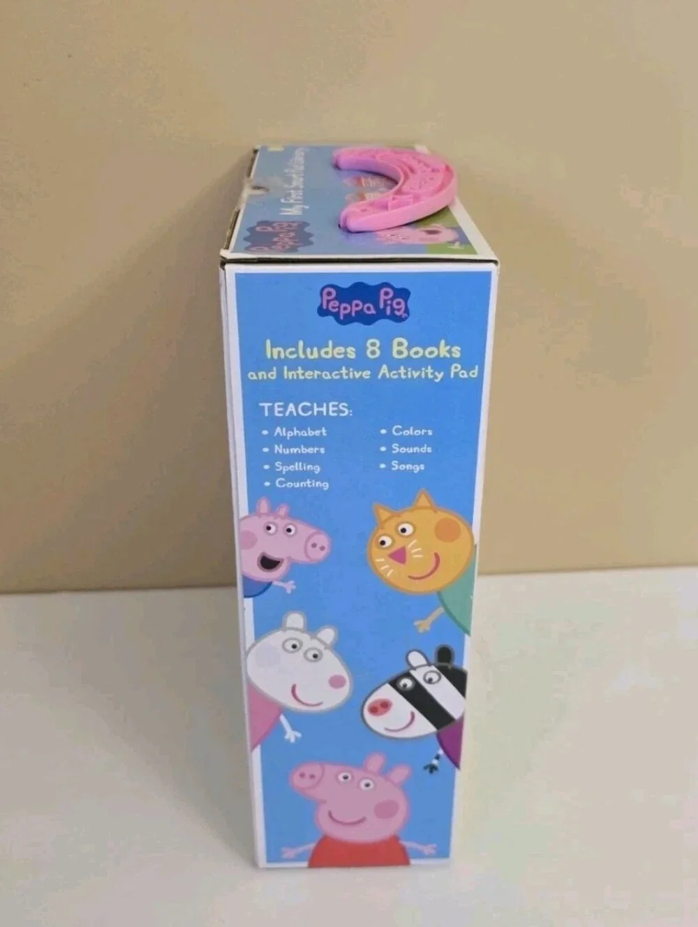Peppa Pig - My First Smart Pad Library - Interactive Activity Pad and 8-Book Set